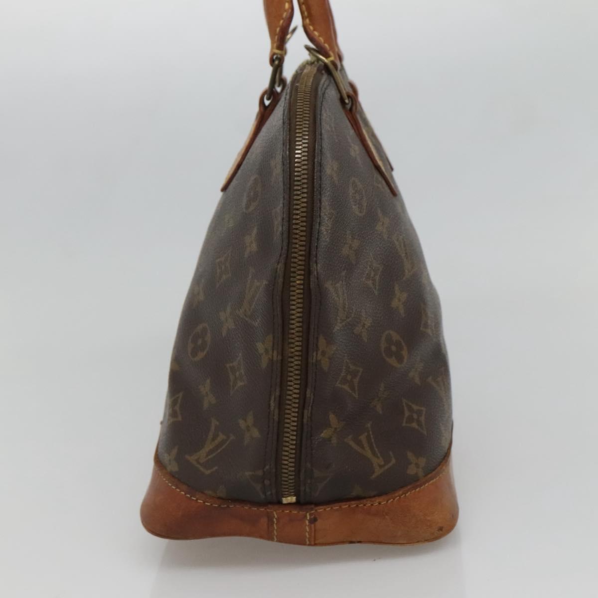 LOUIS VUITTON Monogram Alma Hand Bag M51130 LV Auth BA3924