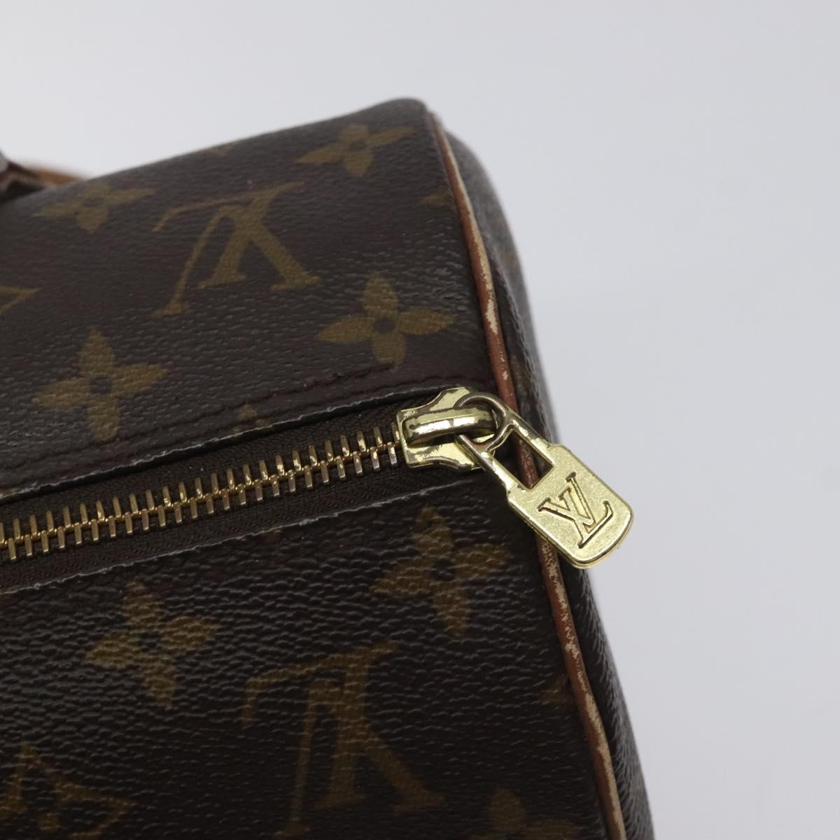 LOUIS VUITTON Monogram Papillon 30 Hand Bag M51385 LV Auth BA3932