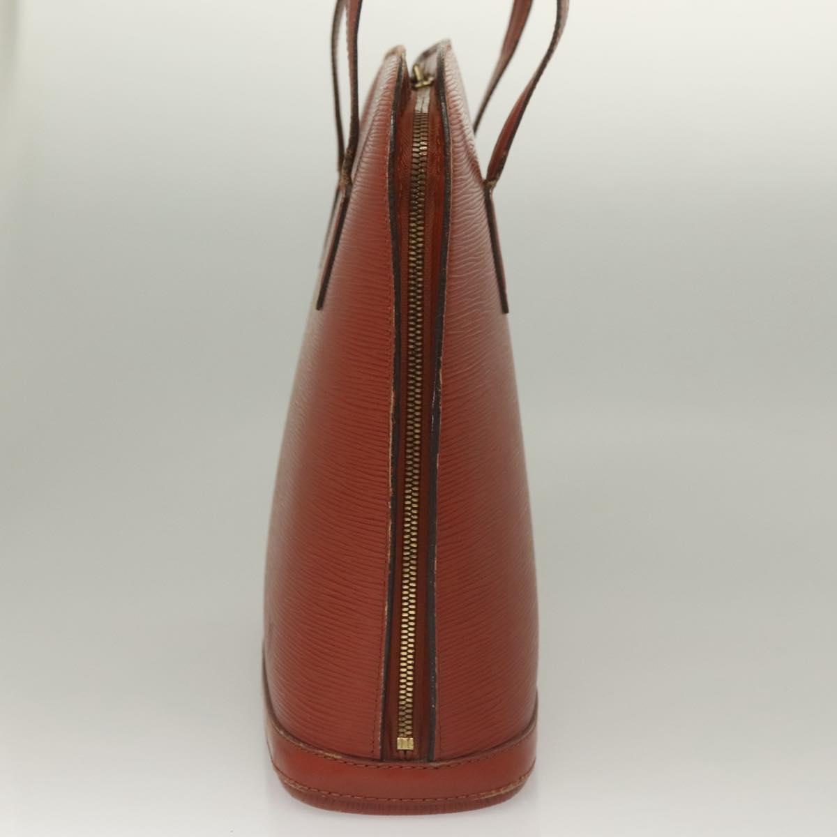 LOUIS VUITTON Epi Lussac Shoulder Bag Brown M52283 LV Auth BA3958