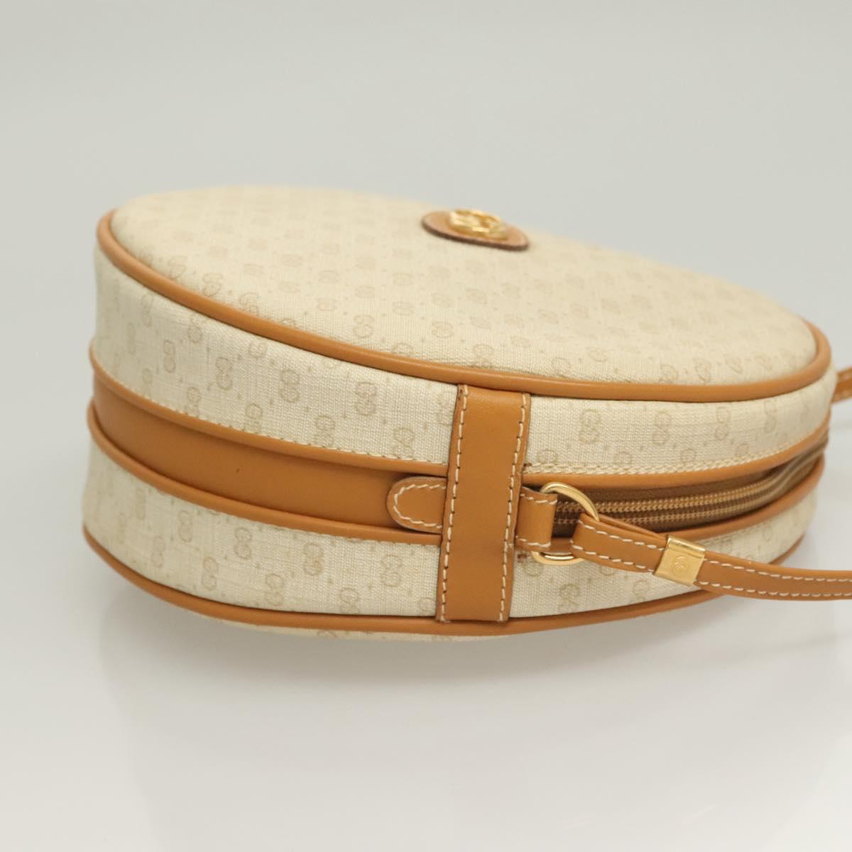 GUCCI Micro GG Supreme Shoulder Bag PVC Beige Gold 007 115 0088 Auth BA3970