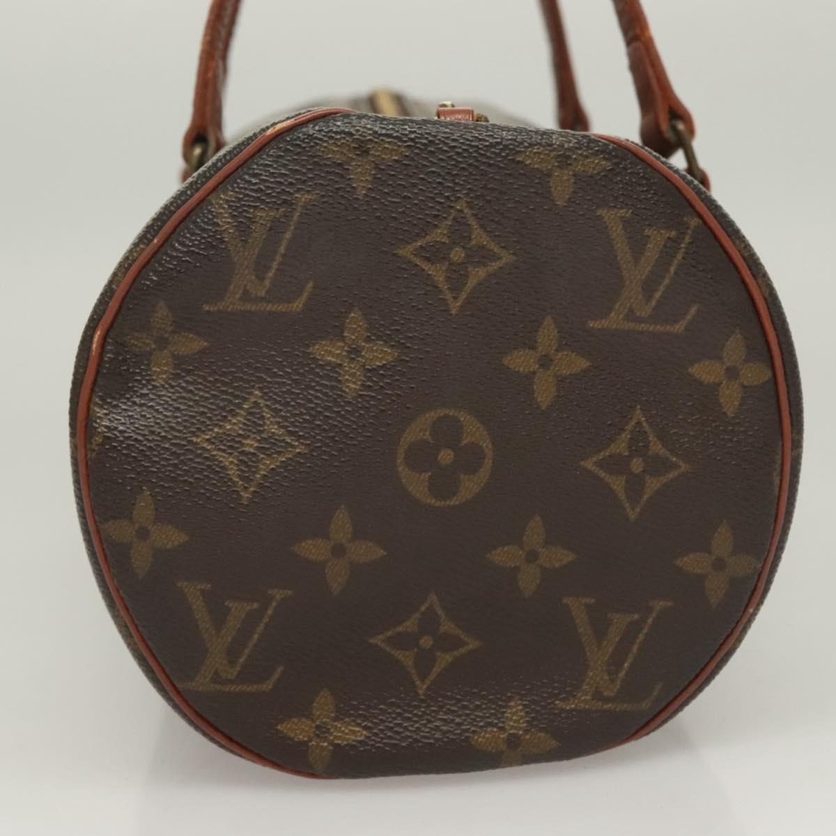 LOUIS VUITTON Monogram Papillon 30 Hand Bag M51385 LV Auth BA3974