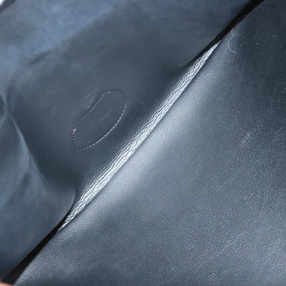 Burberrys Nova Check Document Case Clutch Bag Canvas Beige Gold Auth BA3988