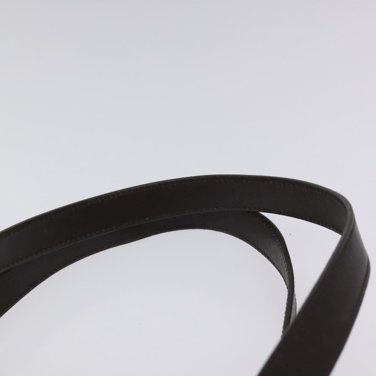 BURBERRY Nova Check Tote Bag PVC Leather Beige Brown Auth BA401