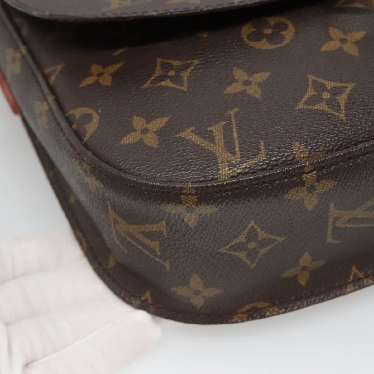 LOUIS VUITTON Monogram Saint Cloud GM Shoulder Bag M51242 LV Auth BA4027
