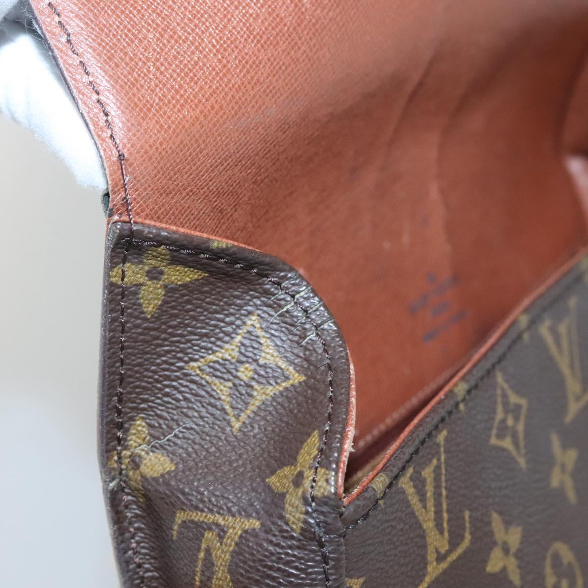 LOUIS VUITTON Monogram Saint Cloud GM Shoulder Bag M51242 LV Auth BA4027