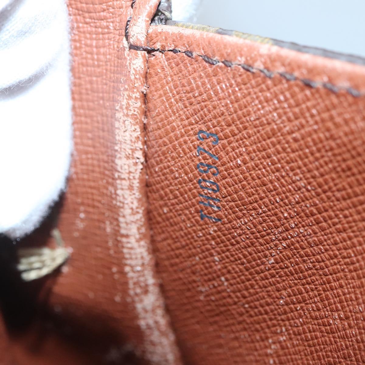 LOUIS VUITTON Monogram Saint Cloud GM Shoulder Bag M51242 LV Auth BA4027