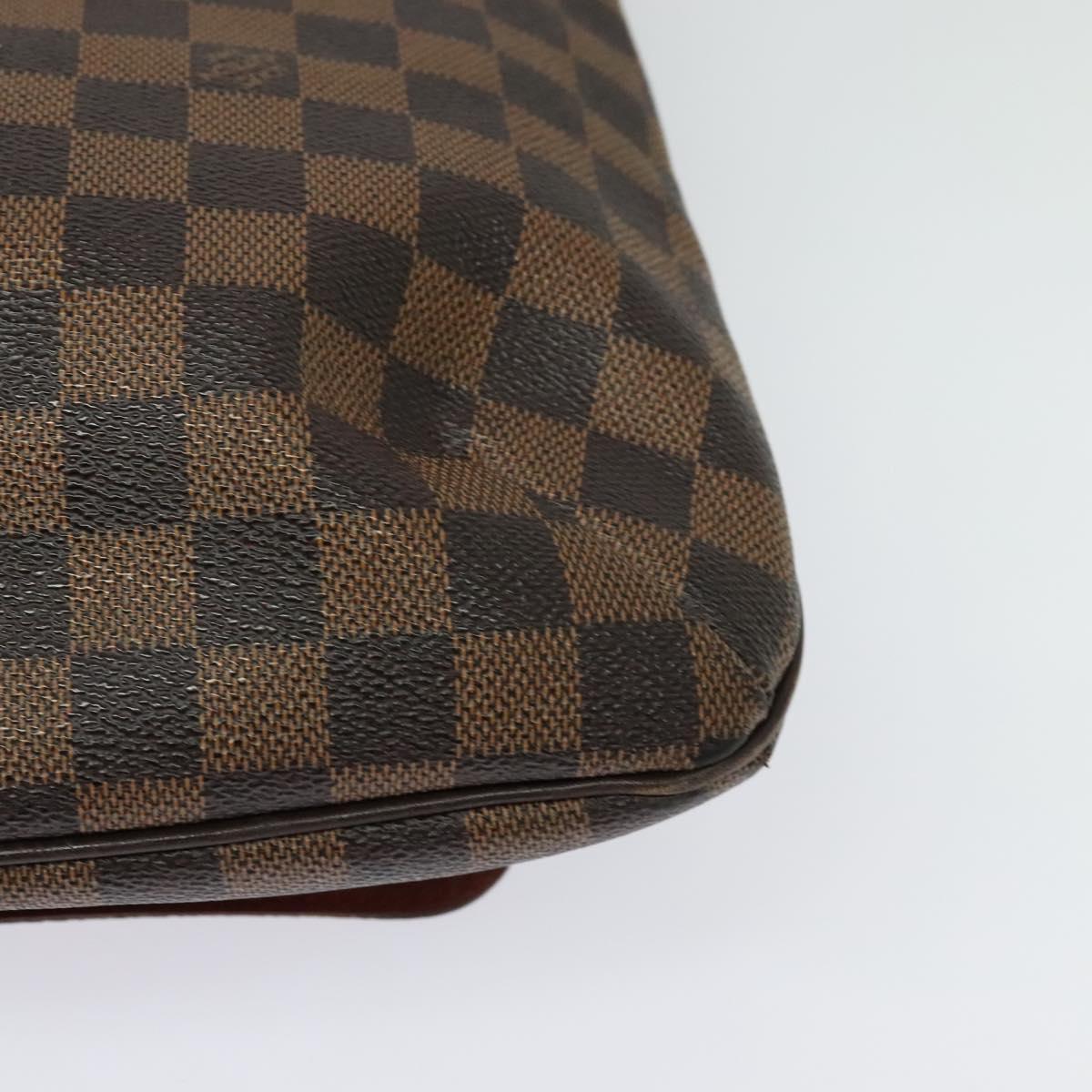 LOUIS VUITTON Damier Ebene Musette Shoulder Bag N51302 LV Auth BA4053
