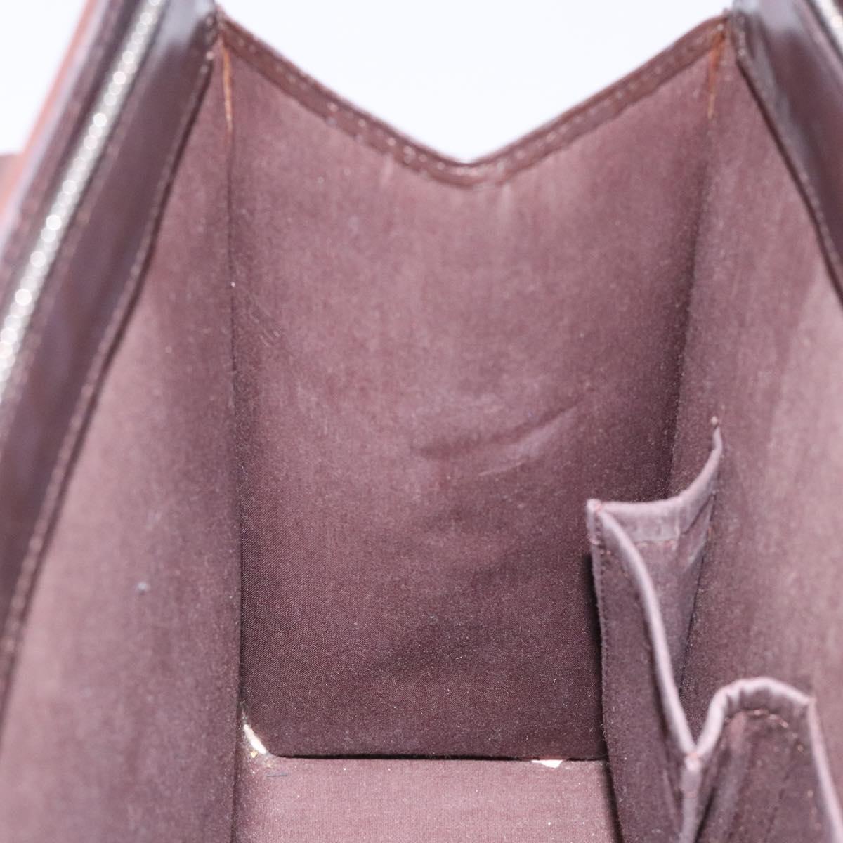 LOUIS VUITTON Epi Croisette PM Tote Bag Mocha M5249D LV Auth BA4060