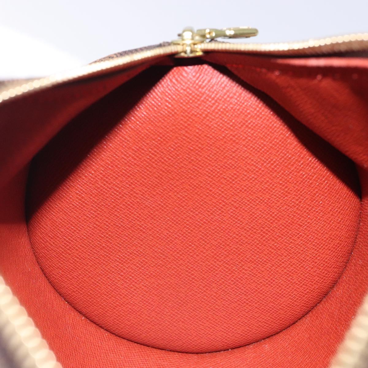LOUIS VUITTON Damier Ebene Papillon 26 Hand Bag M51304 LV Auth BA4070V