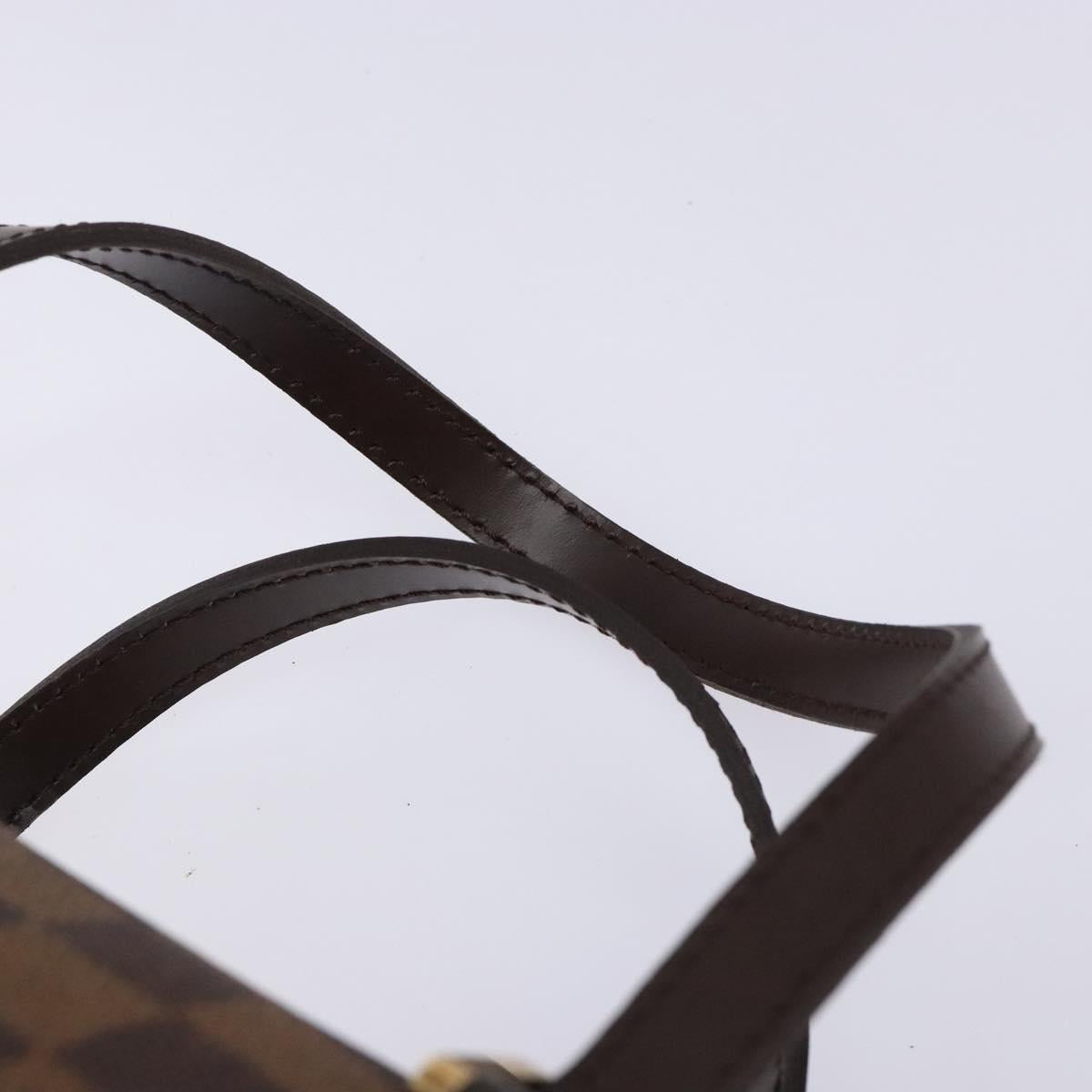 LOUIS VUITTON Damier Ebene Papillon 26 Hand Bag M51304 LV Auth BA4070V