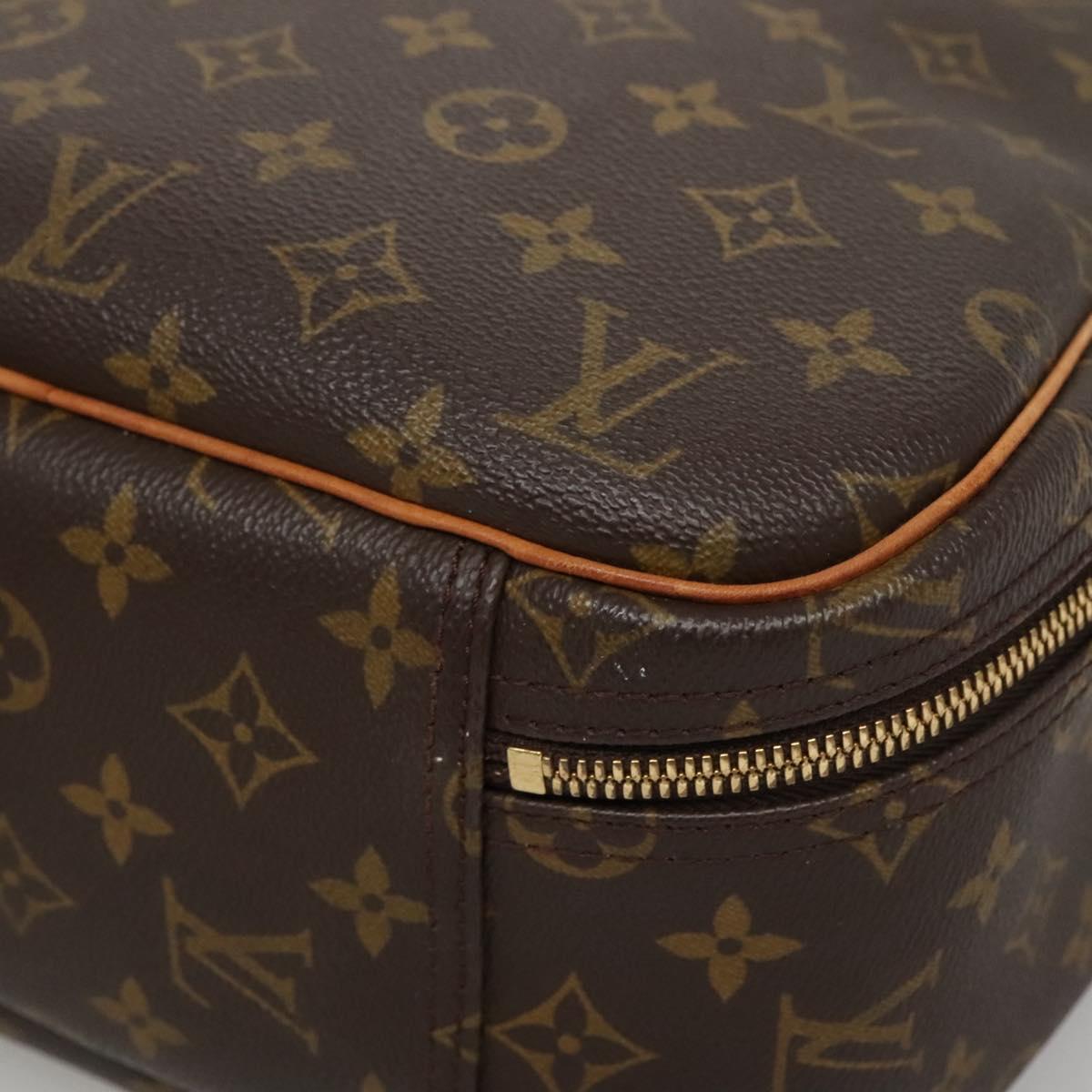LOUIS VUITTON Monogram Excursion Hand Bag M41450 LV Auth BA4074