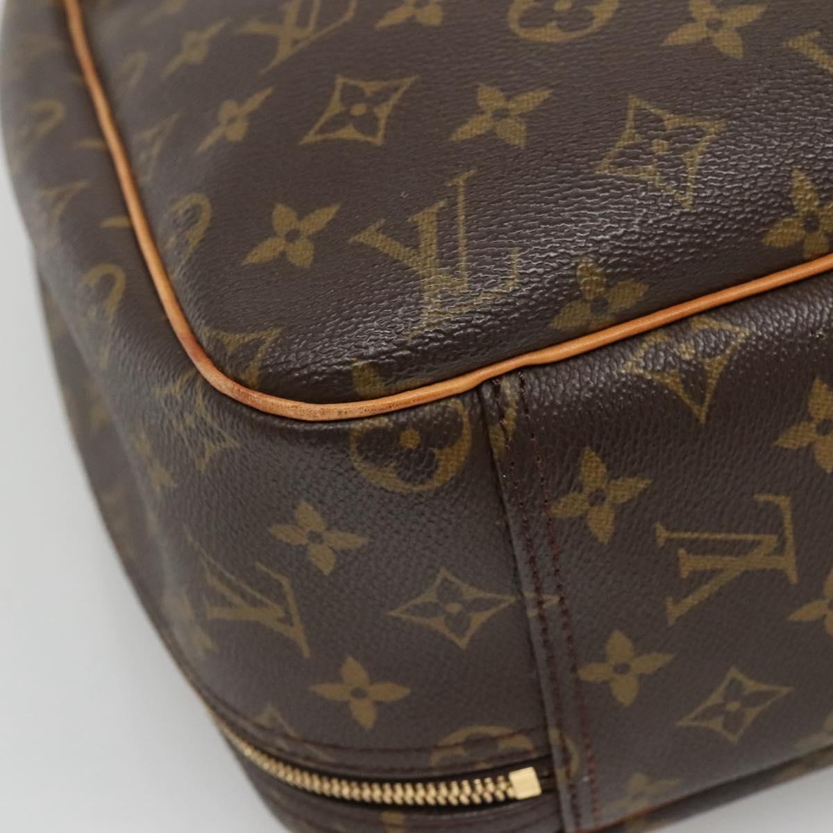 LOUIS VUITTON Monogram Excursion Hand Bag M41450 LV Auth BA4074