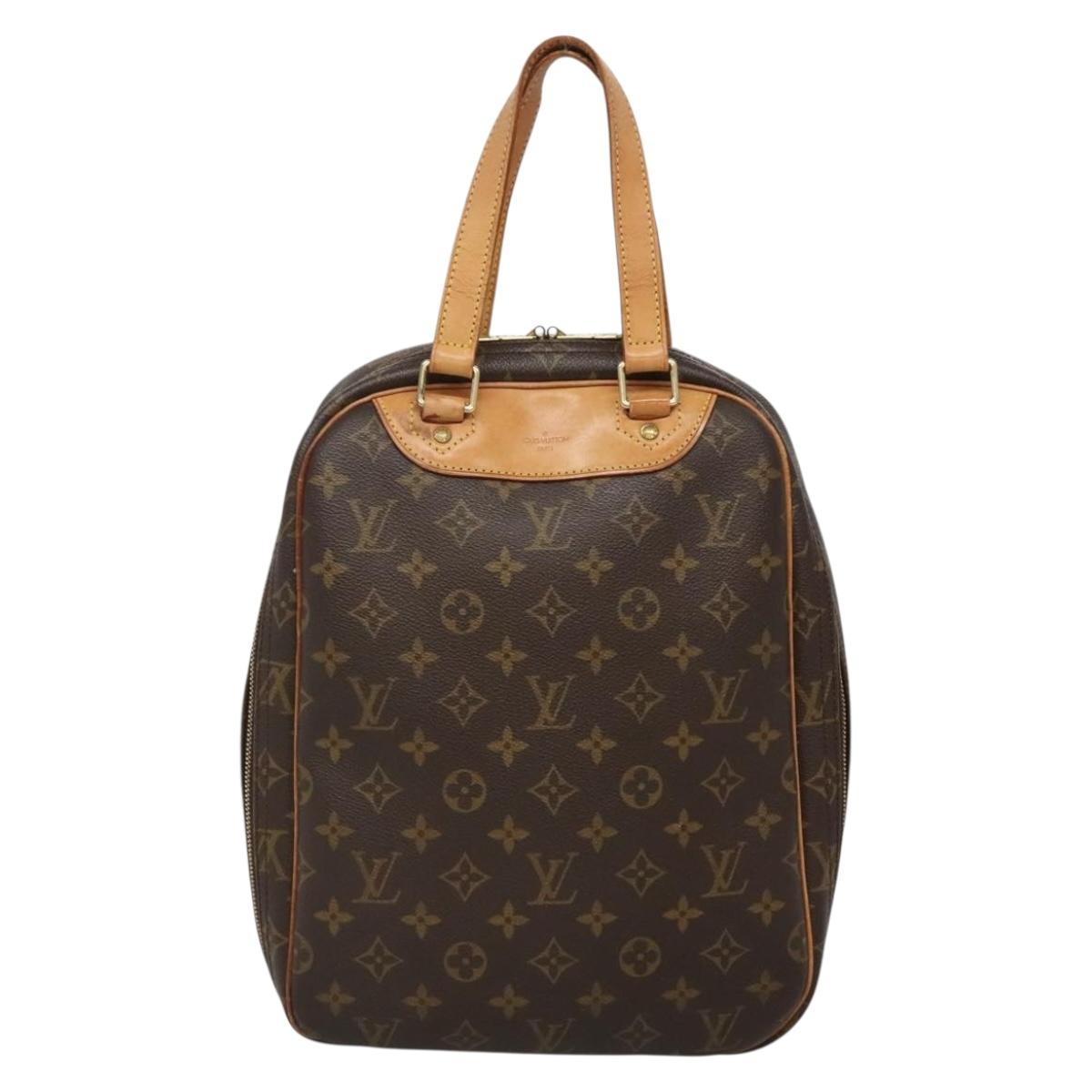 LOUIS VUITTON Monogram Excursion Hand Bag M41450 LV Auth BA4074