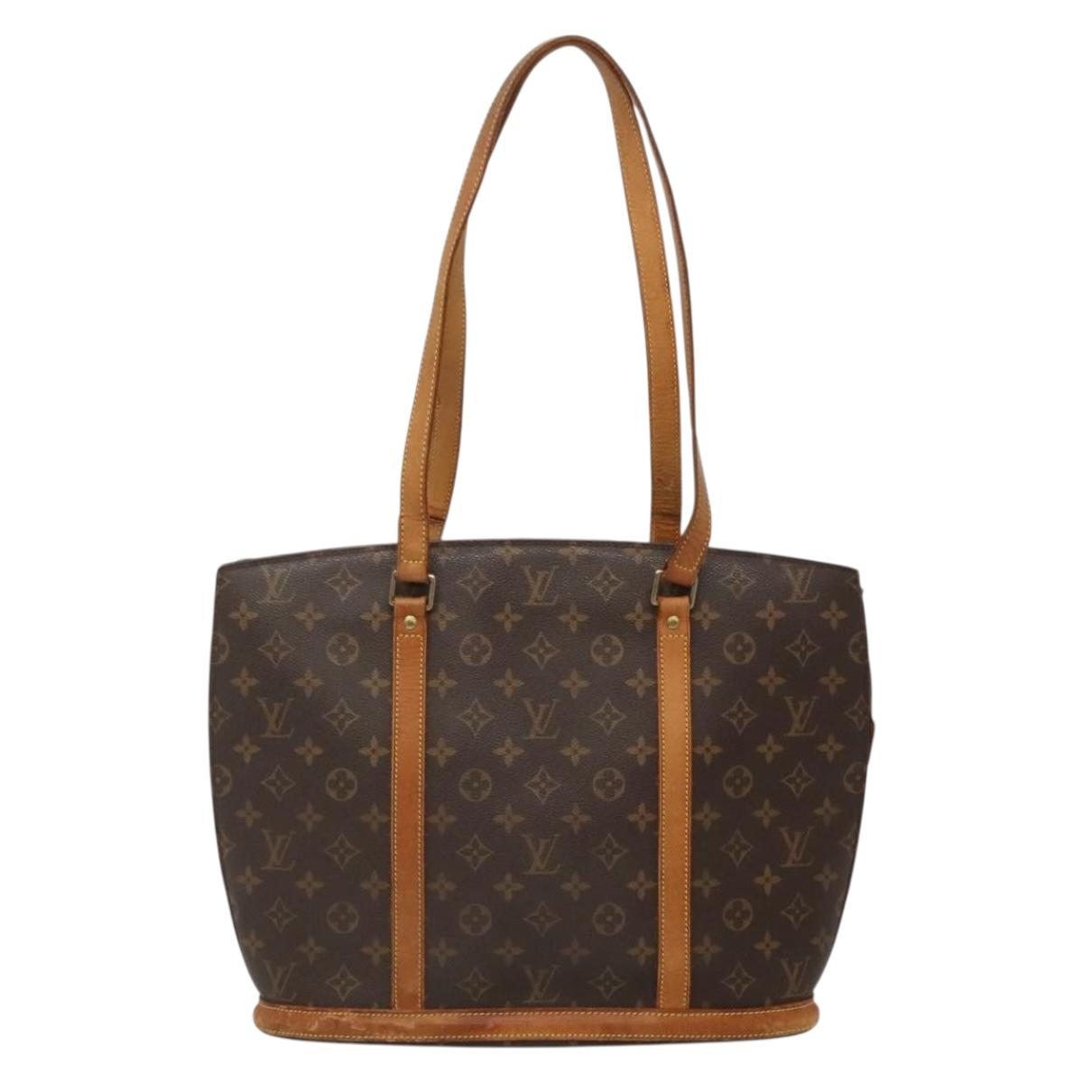 LOUIS VUITTON Monogram Babylone Tote Bag M51102 LV Auth BA4105