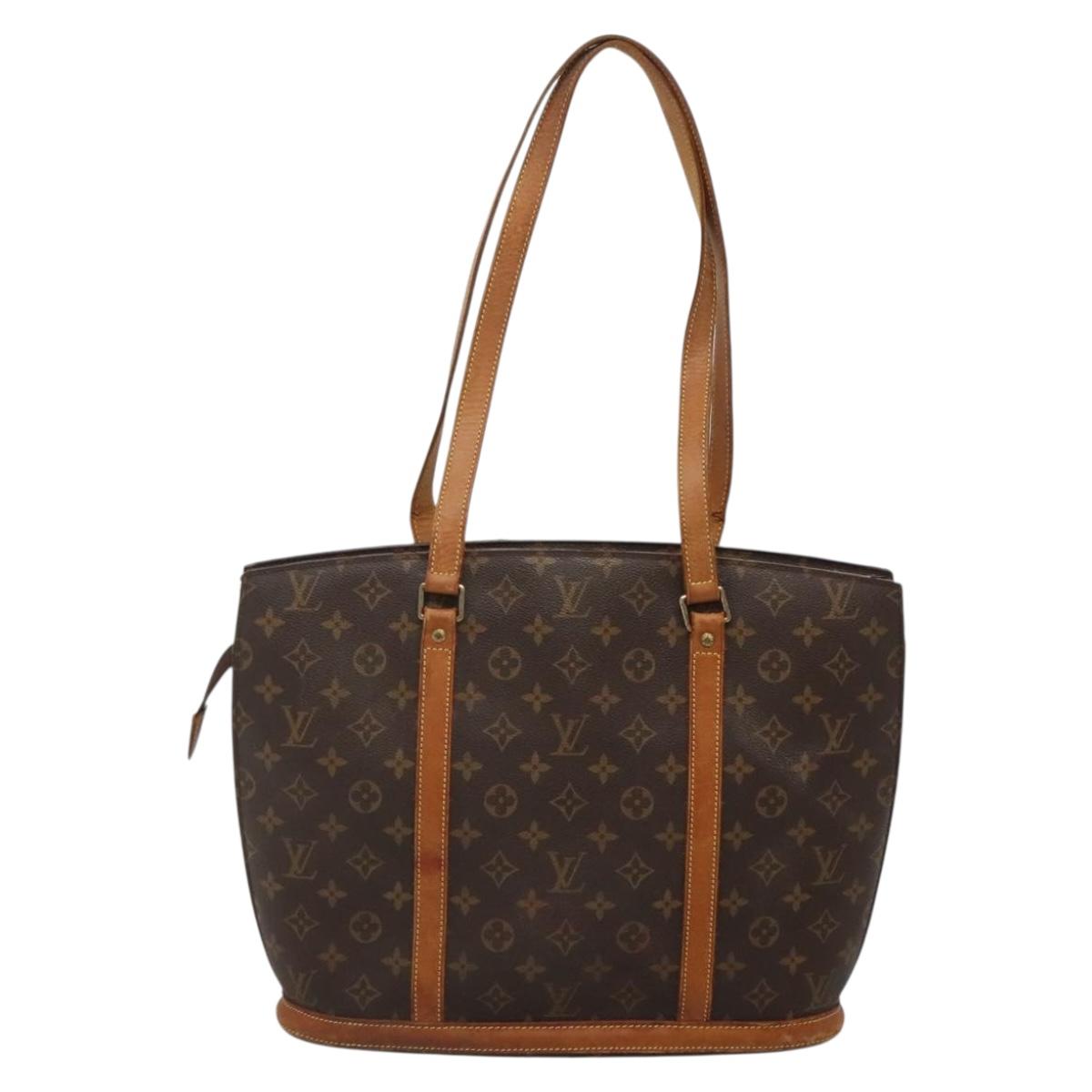 LOUIS VUITTON Monogram Babylone Tote Bag M51102 LV Auth BA4105