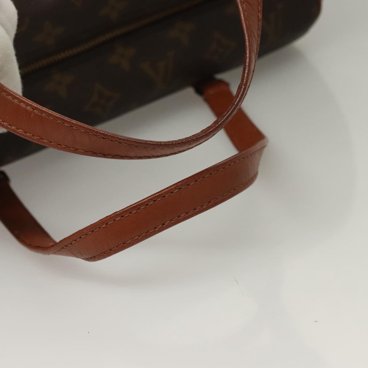 LOUIS VUITTON Monogram Papillon 30 Hand Bag M51385 LV Auth BA4107