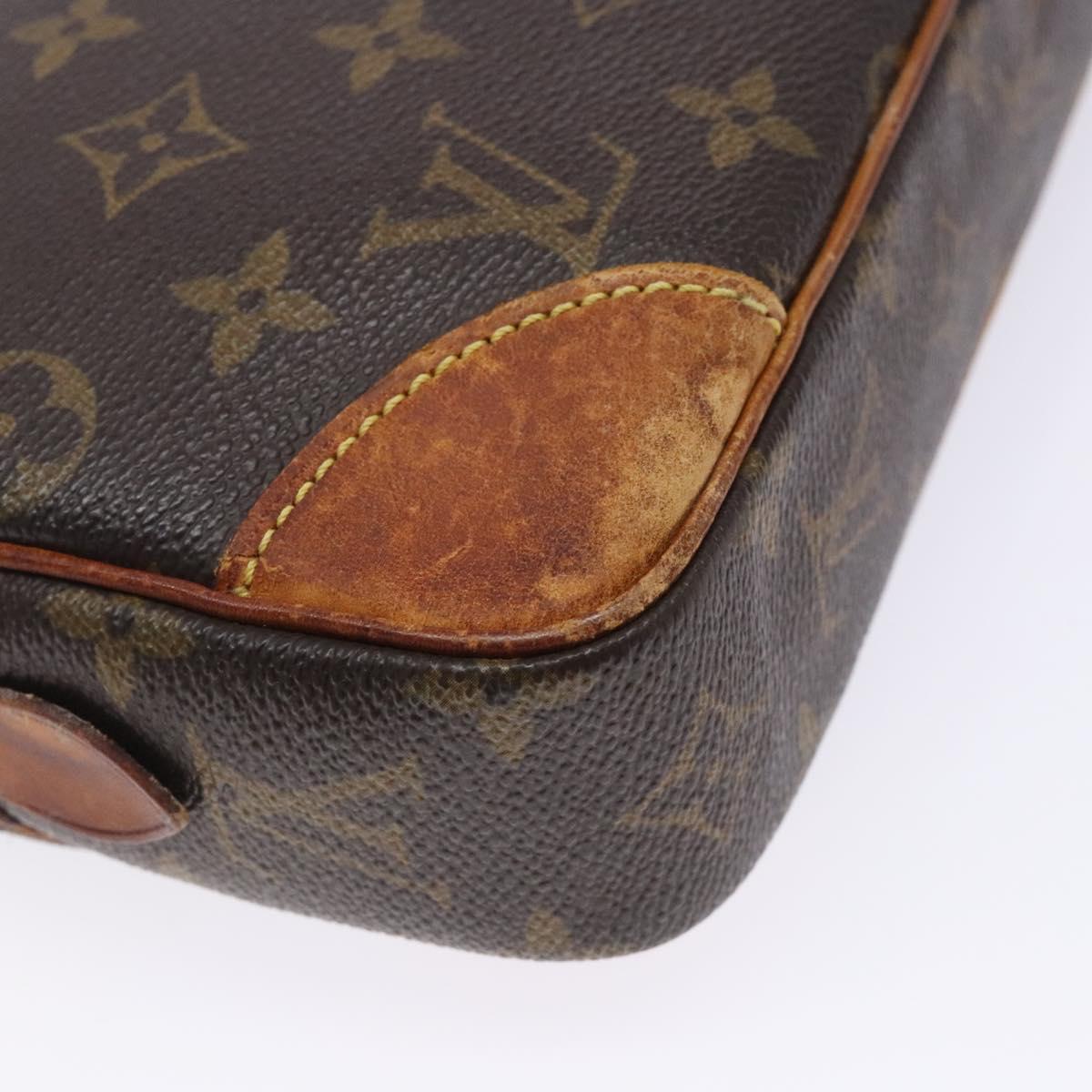 LOUIS VUITTON Monogram Marly Dragonne GM Clutch Bag M51825 LV Auth BA4140