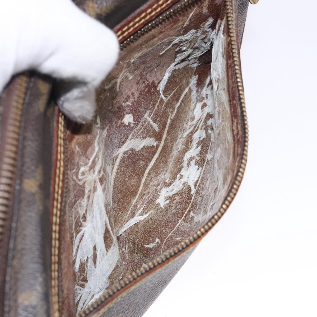 LOUIS VUITTON Monogram Marly Dragonne GM Clutch Bag M51825 LV Auth BA4140