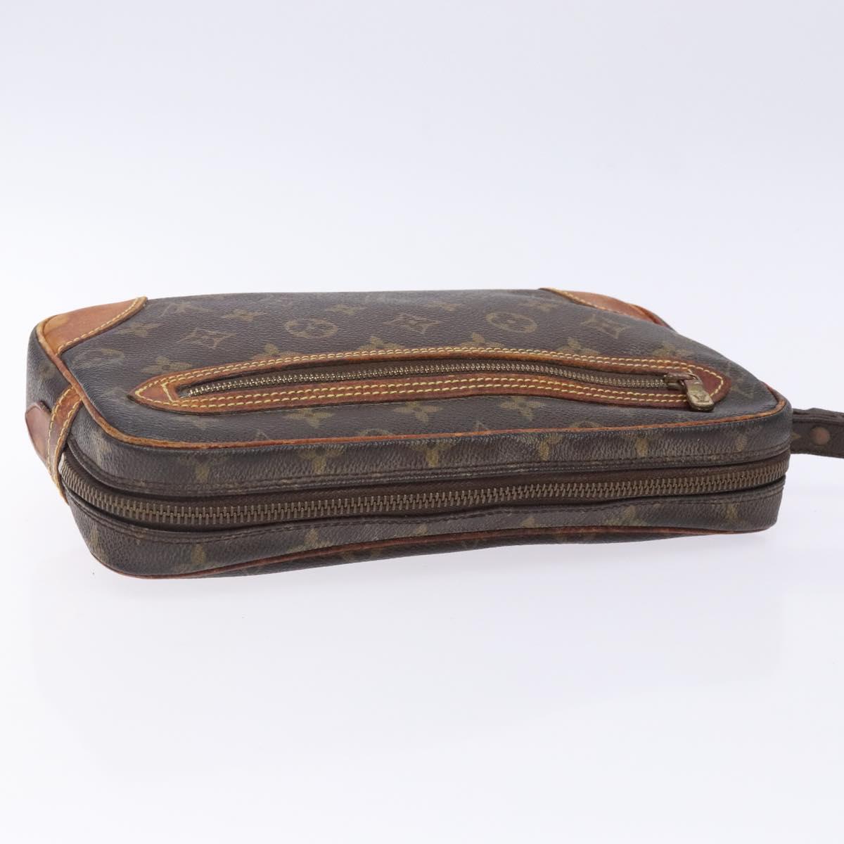 LOUIS VUITTON Monogram Marly Dragonne GM Clutch Bag M51825 LV Auth BA4140