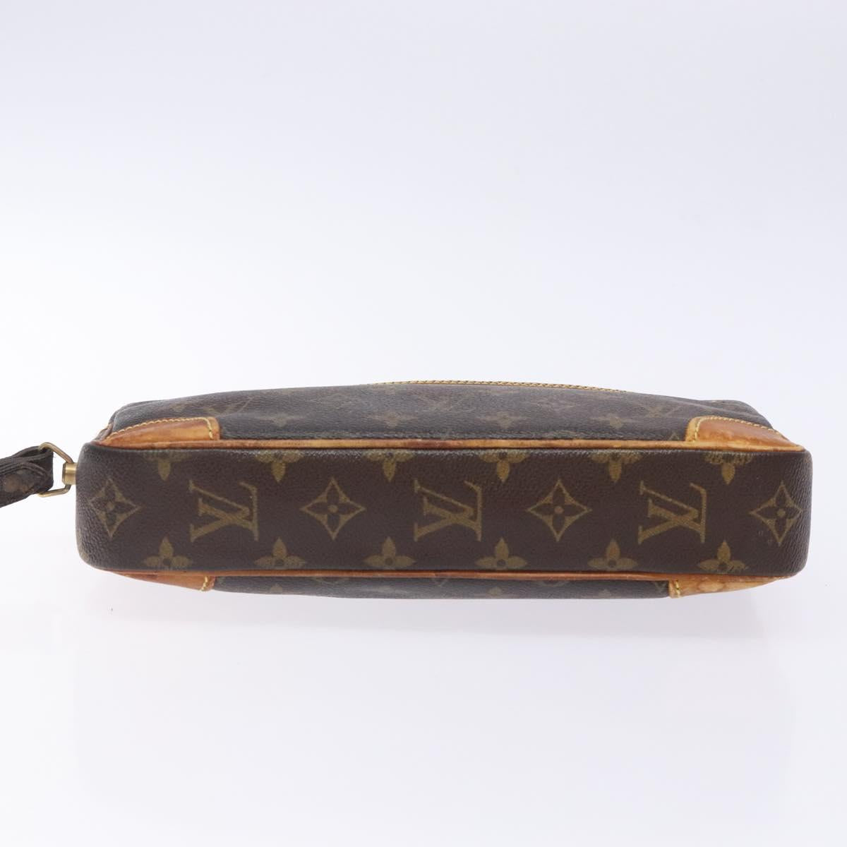 LOUIS VUITTON Monogram Marly Dragonne GM Clutch Bag M51825 LV Auth BA4140