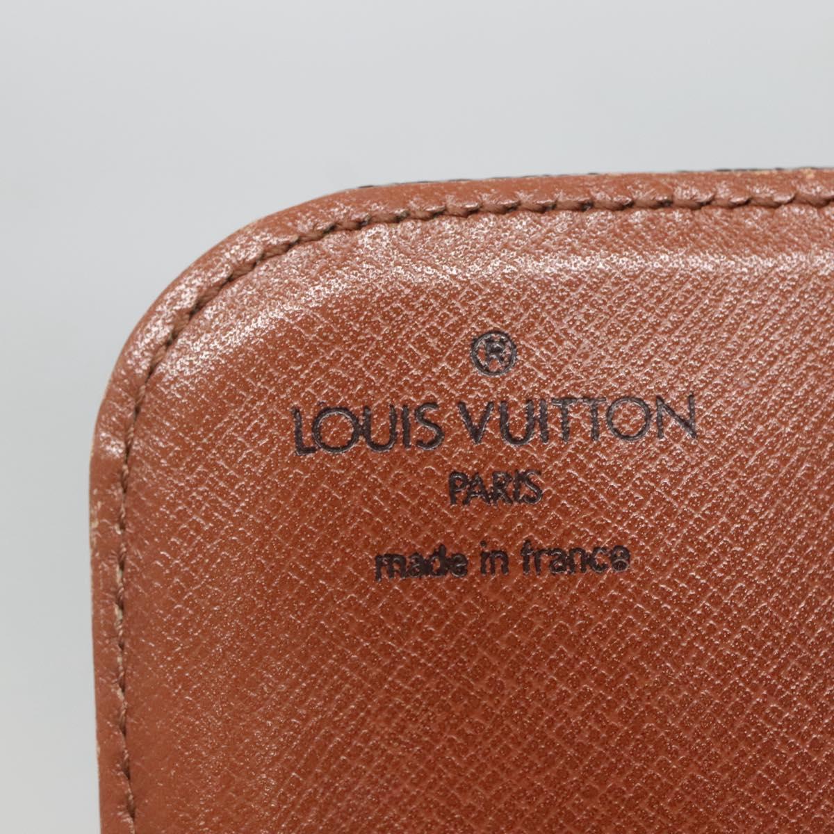LOUIS VUITTON Monogram Cartouchiere MM Shoulder Bag M51253 LV Auth BA4151
