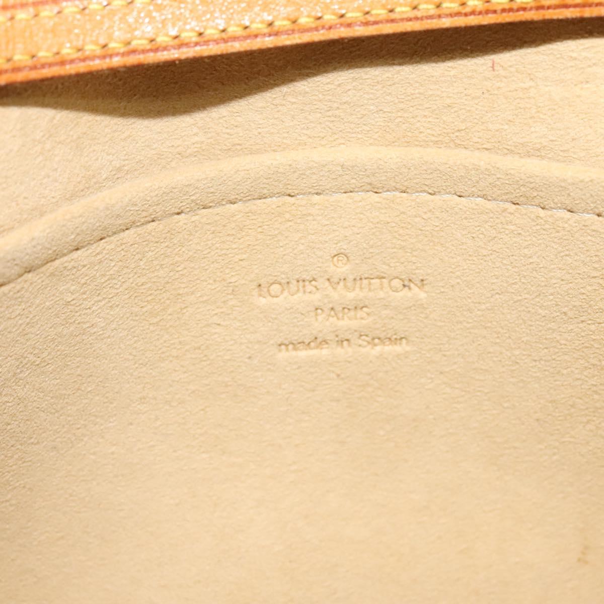 LOUIS VUITTON Monogram Pochette Twin GM Shoulder Bag M51852 LV Auth BA4168