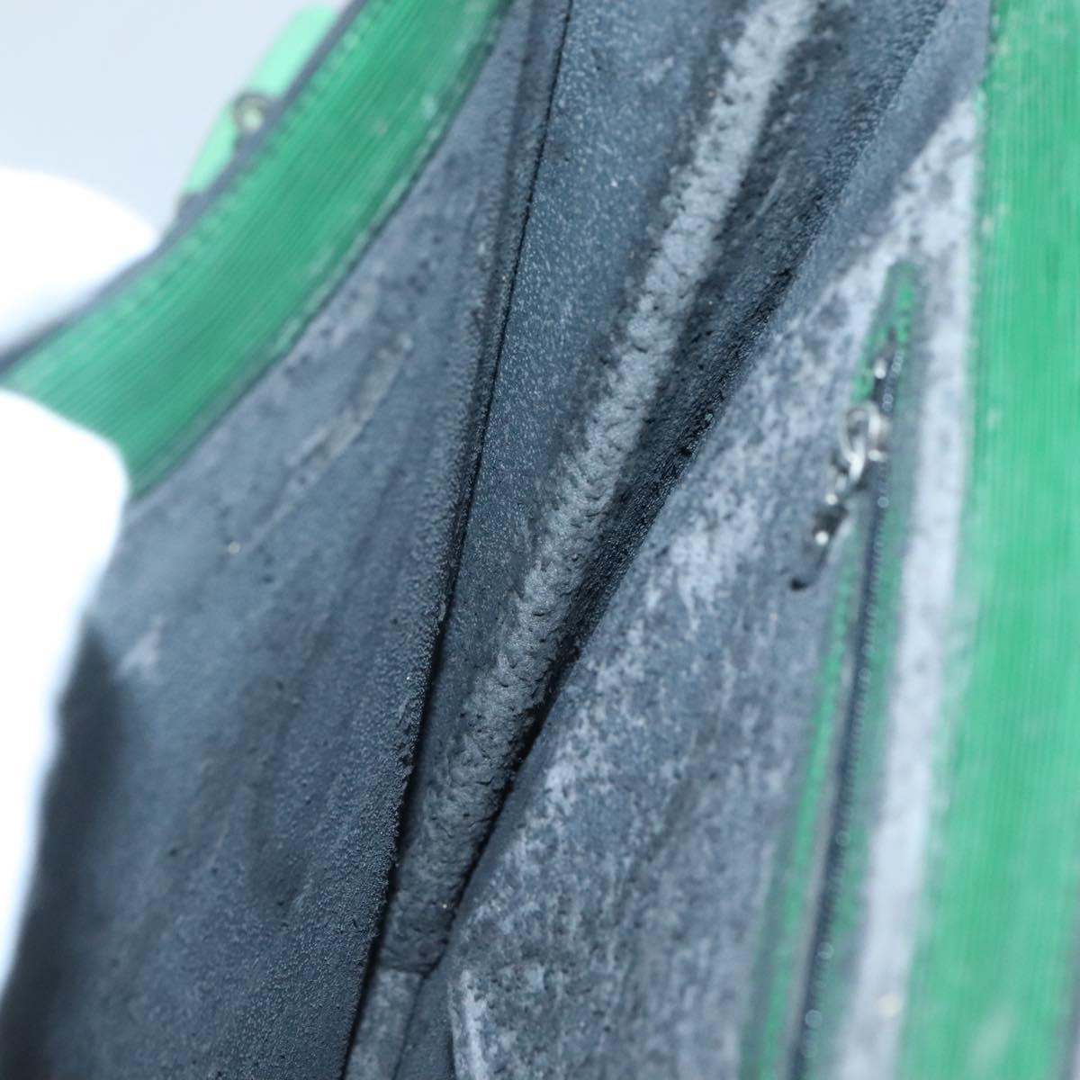 LOUIS VUITTON Epi Sac Plat Hand Bag Green M59084 LV Auth BA4170