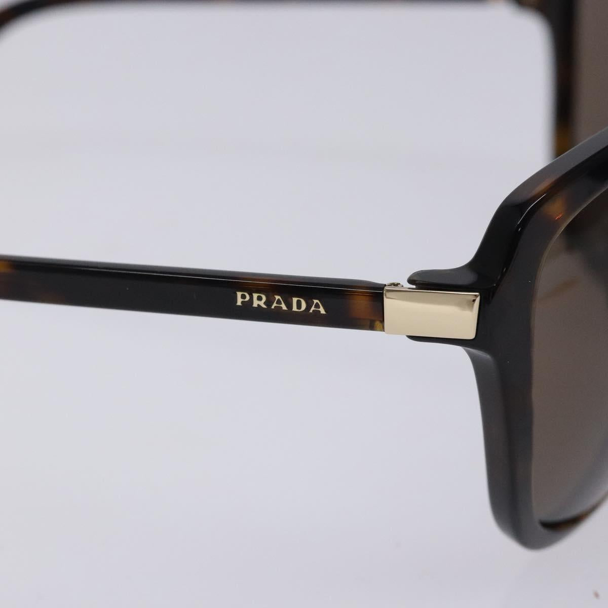 PRADA Sunglasses Plastic Brown Auth BA4173