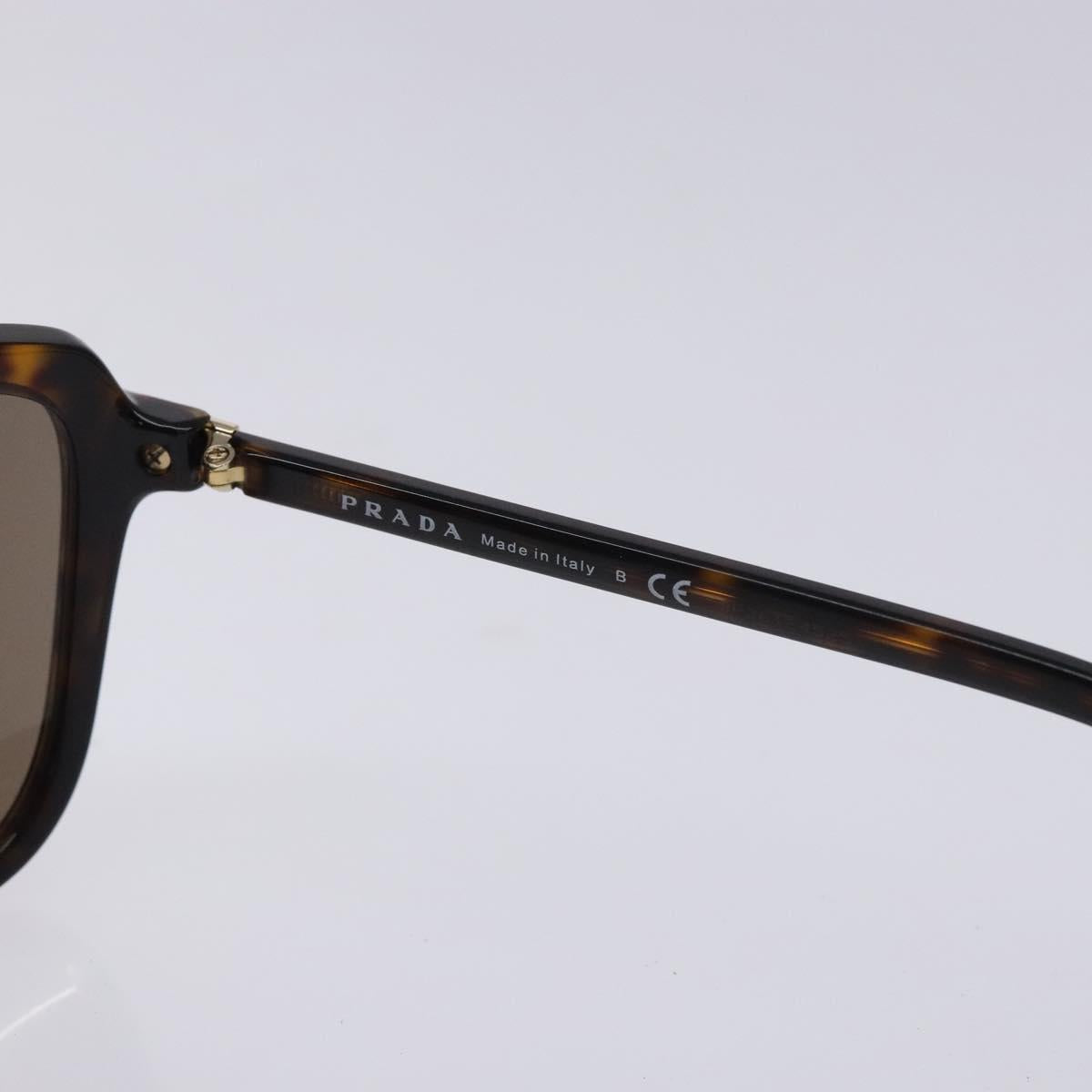 PRADA Sunglasses Plastic Brown Auth BA4173