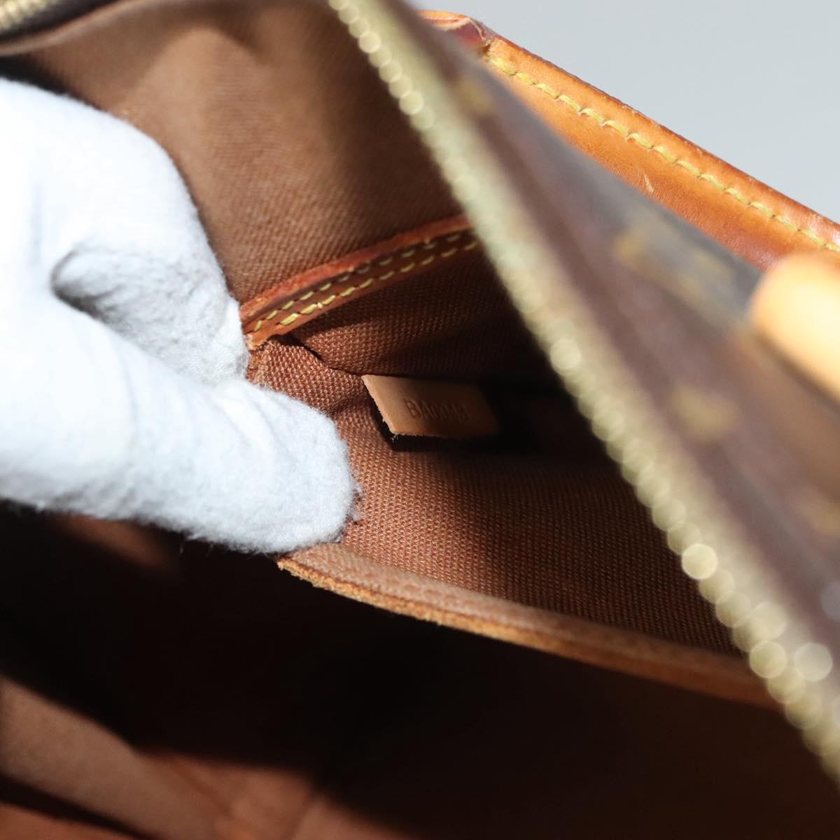 LOUIS VUITTON Monogram Alma Hand Bag M51130 LV Auth BA4205