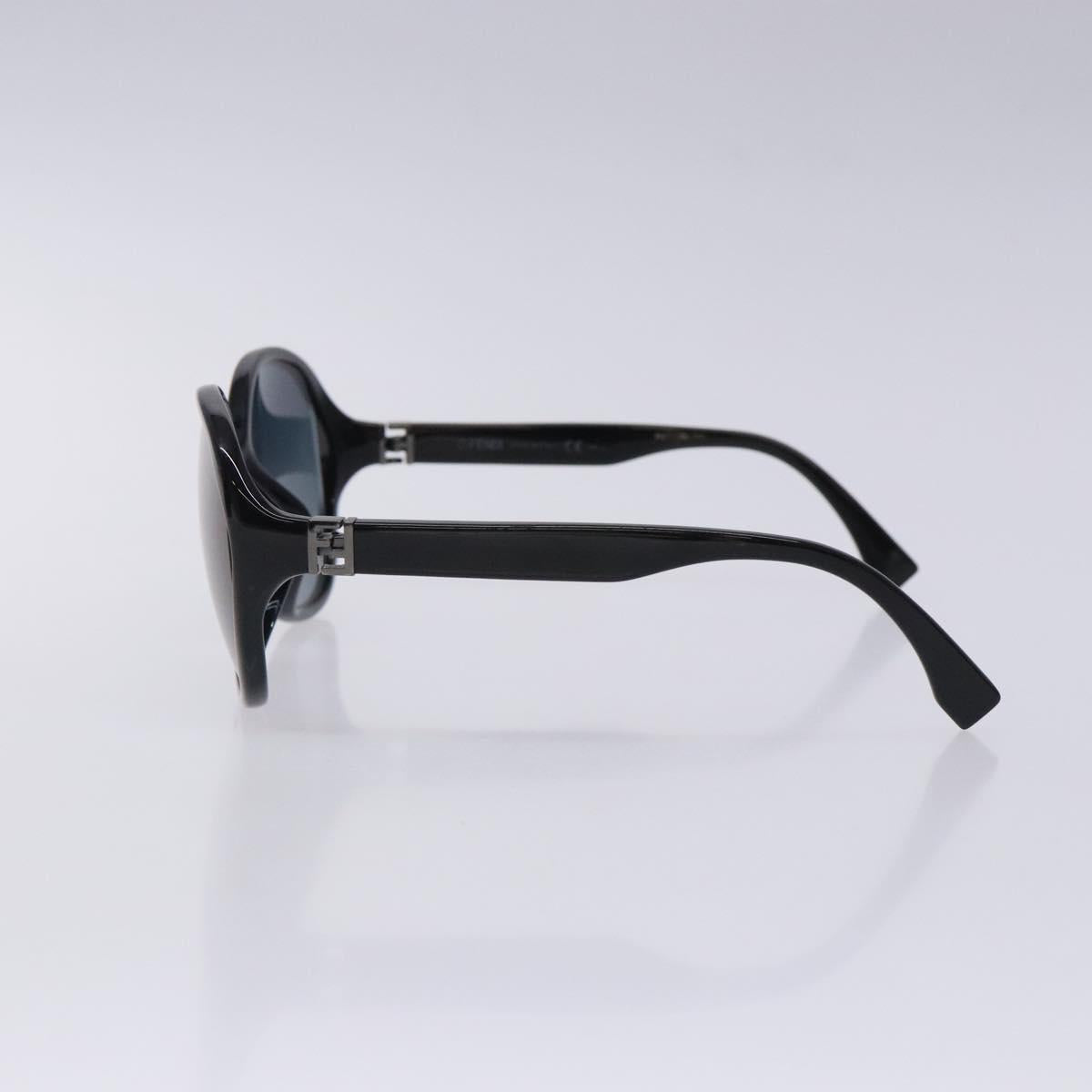 FENDI Sunglasses plastic Black Auth BA4240