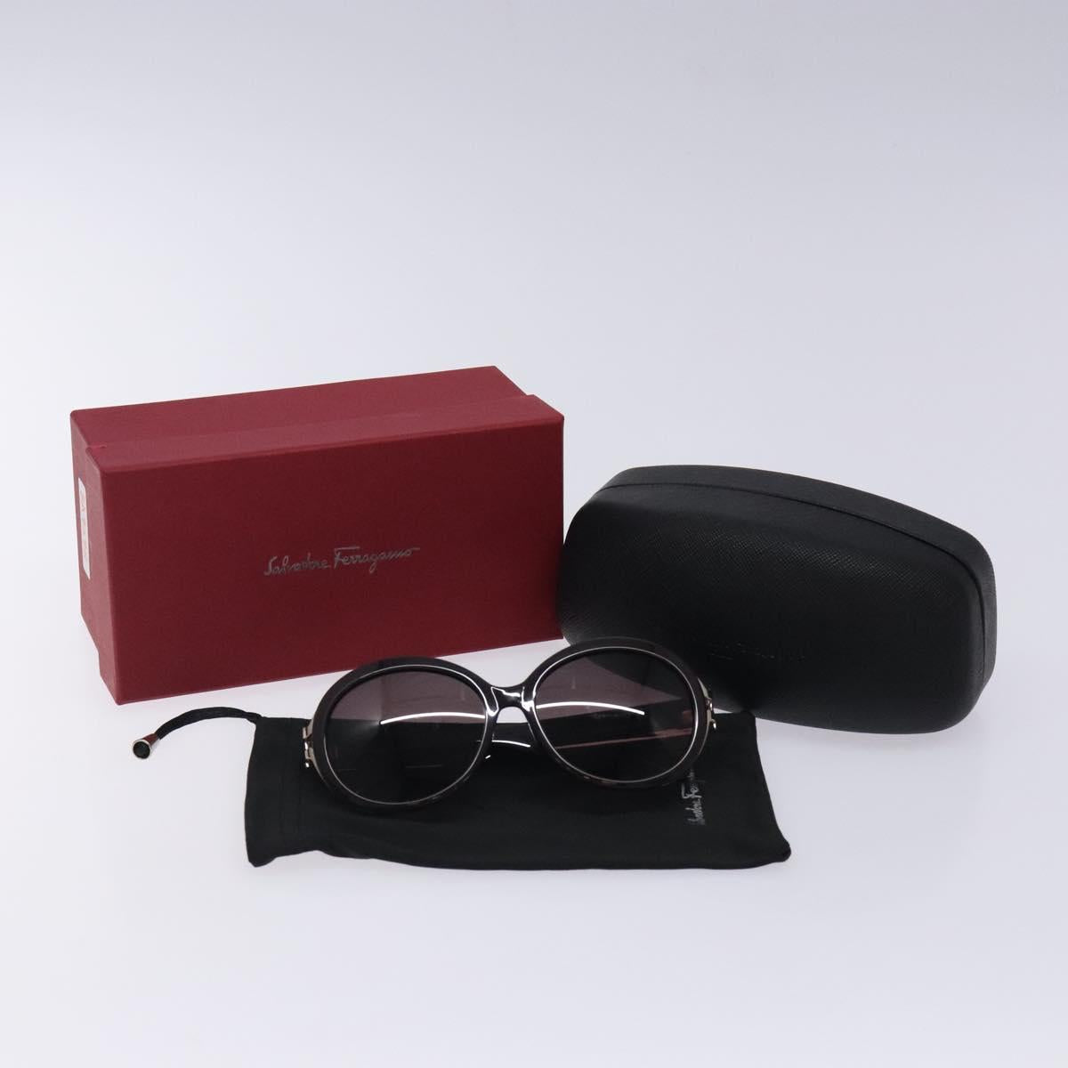 Salvatore Ferragamo Sunglasses plastic Brown Auth BA4248