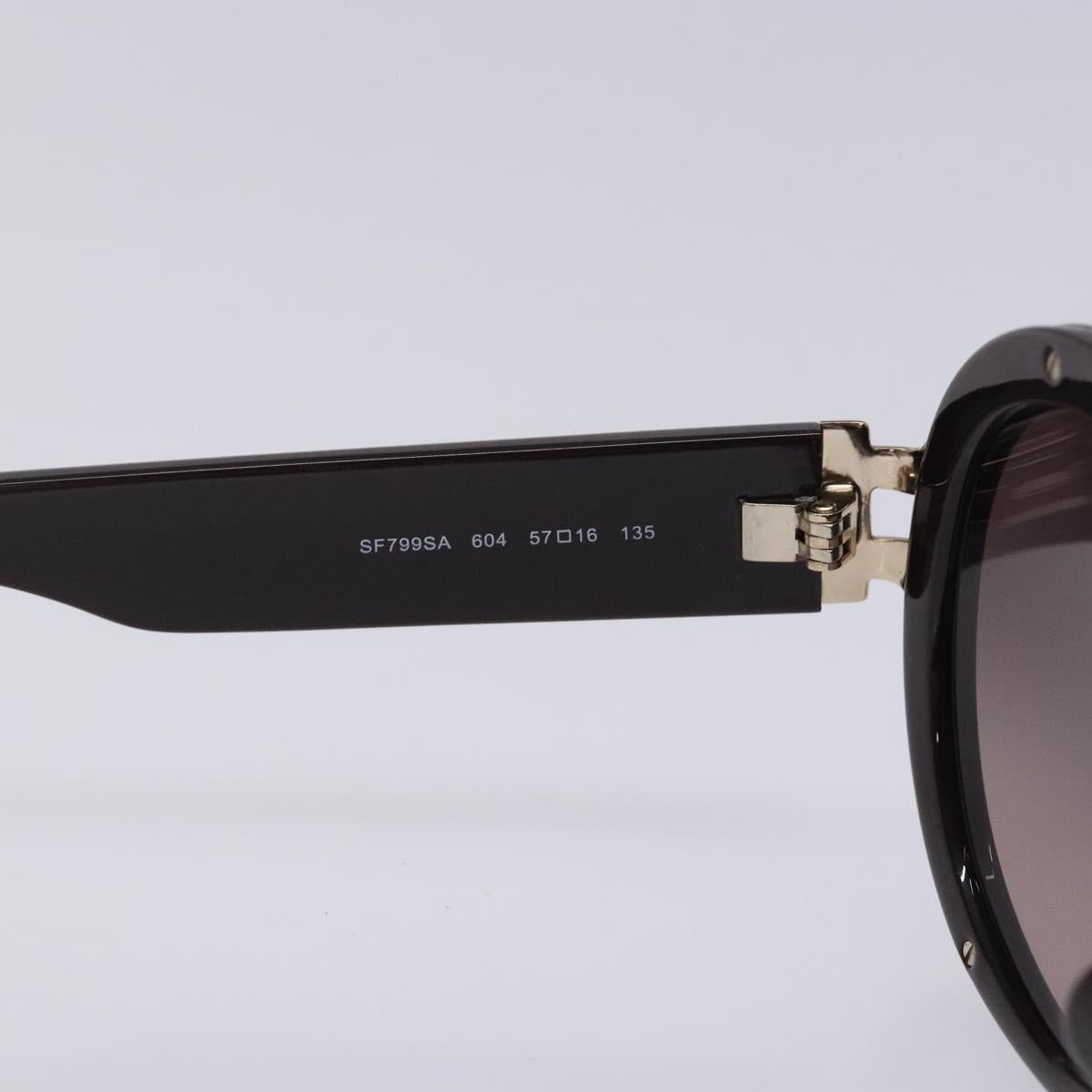 Salvatore Ferragamo Sunglasses plastic Brown Auth BA4248