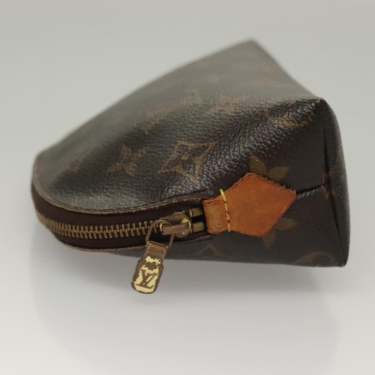 LOUIS VUITTON Monogram Pochette Cosmetic PM Pouch M43998 LV Auth BA4293