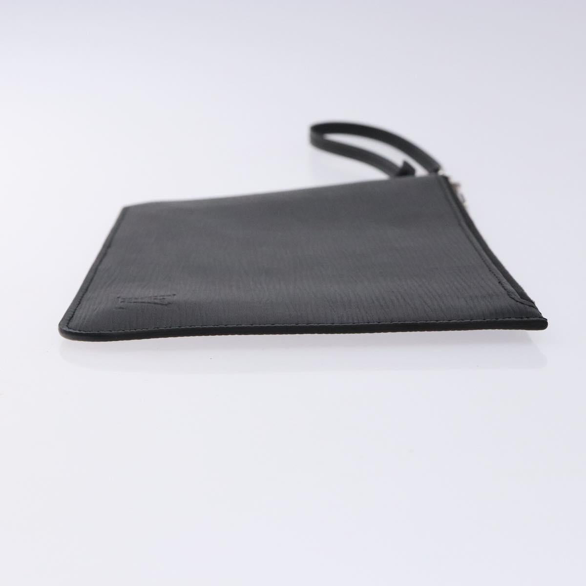 LOUIS VUITTON Epi Neverfull MM Pouch Black LV Auth BA4375