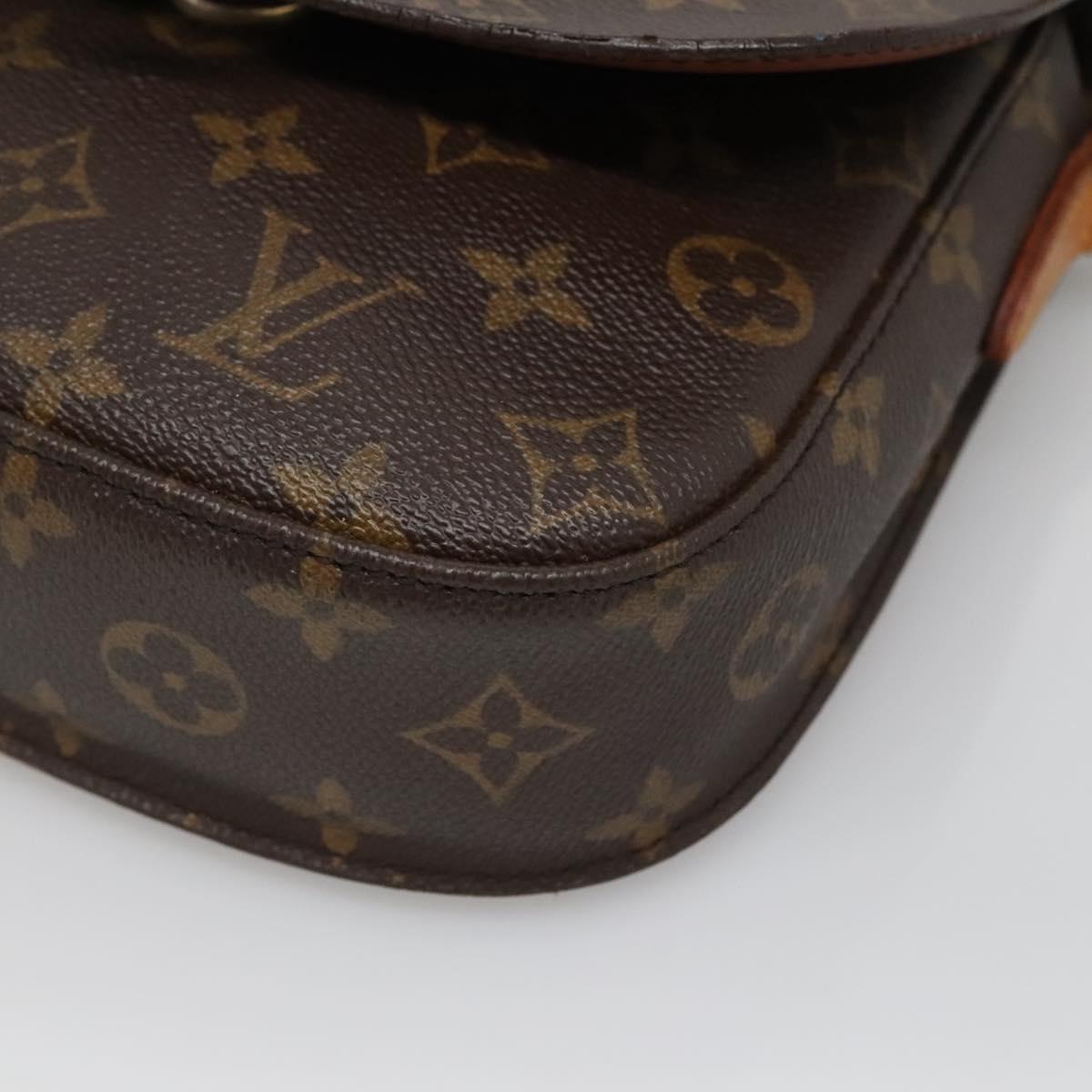 LOUIS VUITTON Monogram Saint Cloud MM Shoulder Bag M51243 LV Auth BA4400