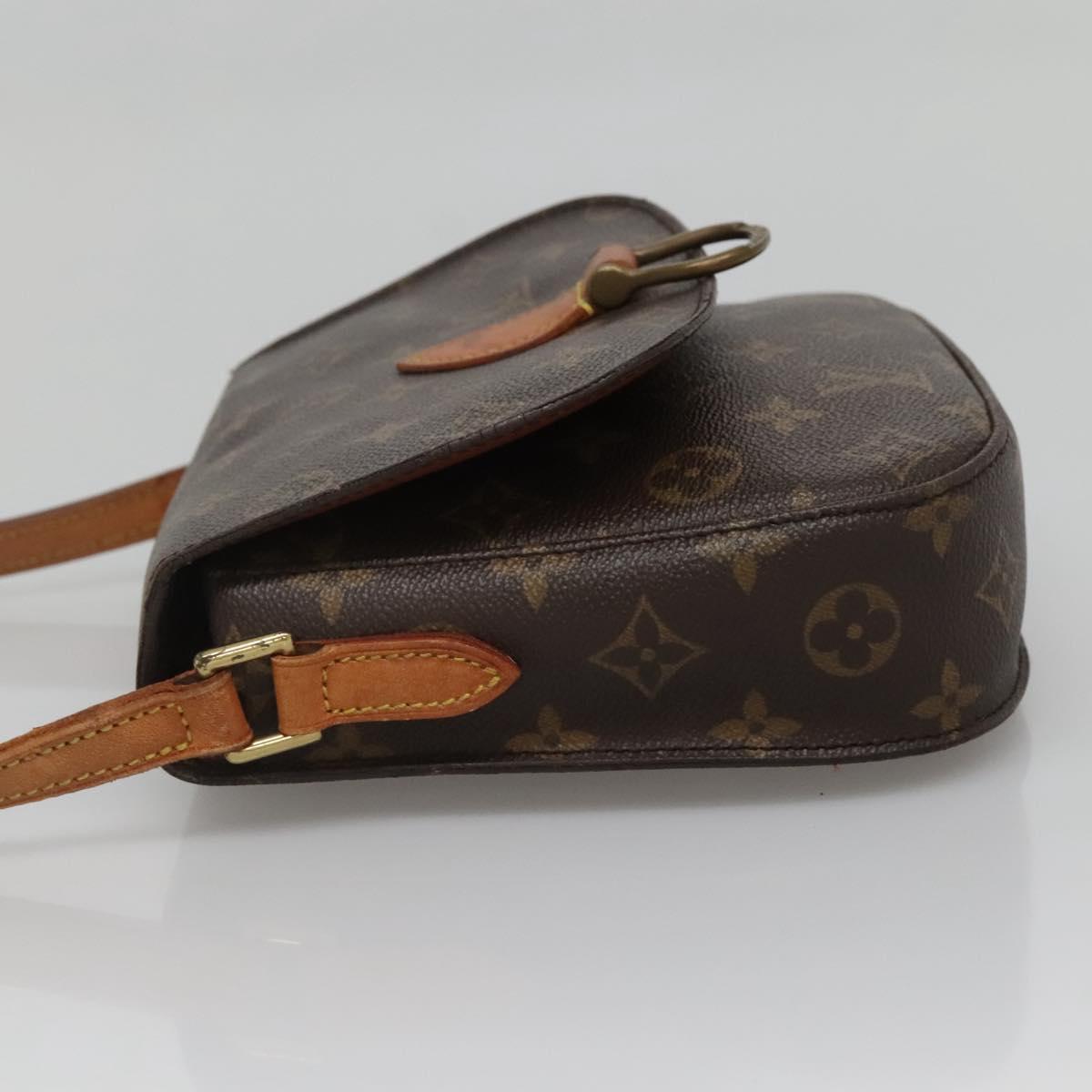LOUIS VUITTON Monogram Saint Cloud MM Shoulder Bag M51243 LV Auth BA4400
