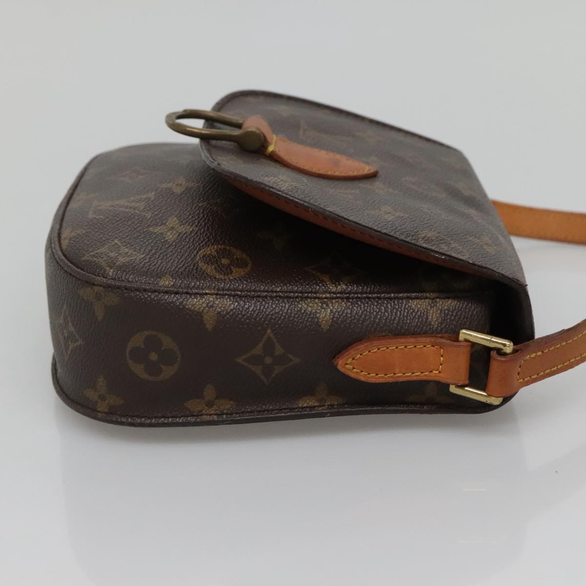 LOUIS VUITTON Monogram Saint Cloud MM Shoulder Bag M51243 LV Auth BA4400
