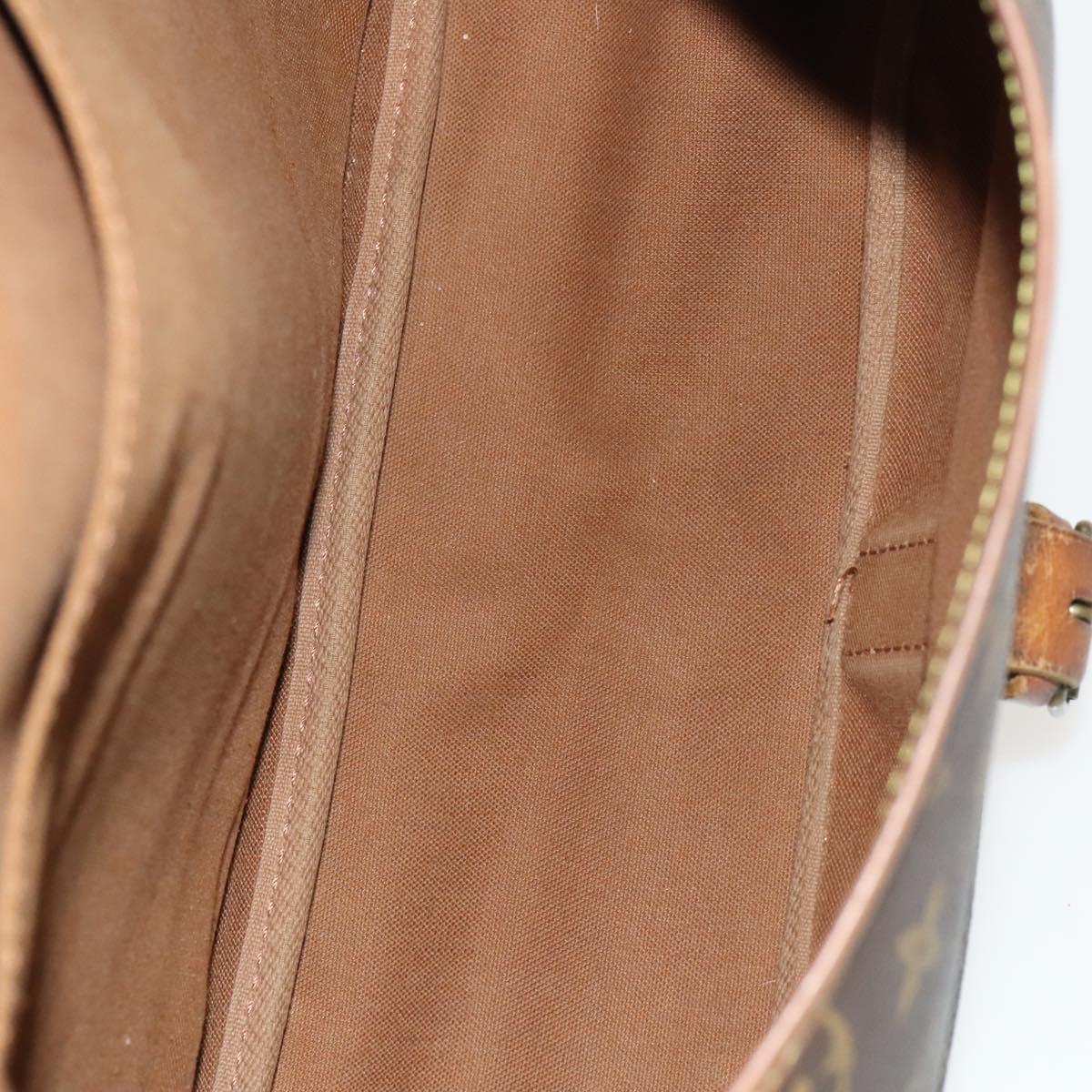 LOUIS VUITTON Monogram Saumur 35 Shoulder Bag M42254 LV Auth BA4403