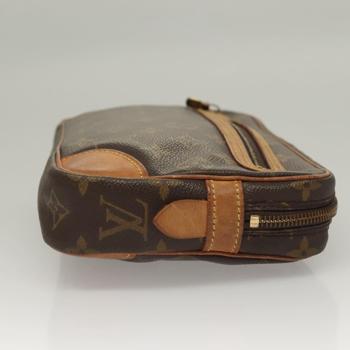 LOUIS VUITTON Monogram Marly Dragonne GM Clutch Bag M51825 LV Auth BA4417