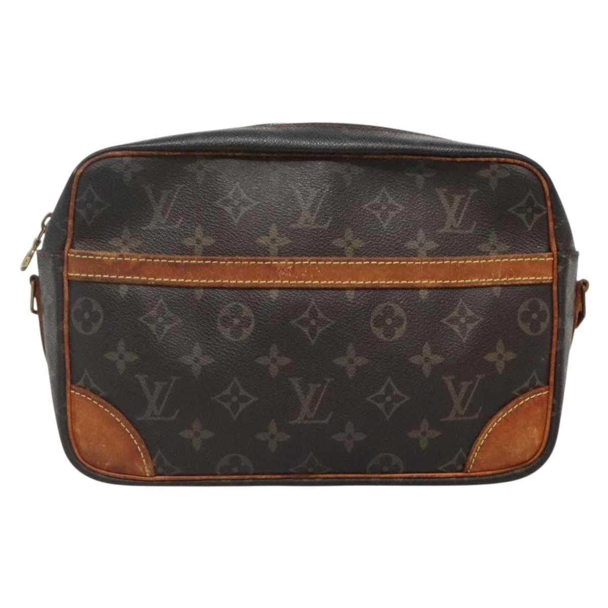 LOUIS VUITTON Monogram Trocadero 27 Shoulder Bag M51274 LV Auth BA4422