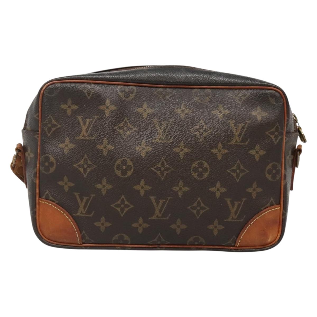 LOUIS VUITTON Monogram Trocadero 27 Shoulder Bag M51274 LV Auth BA4422