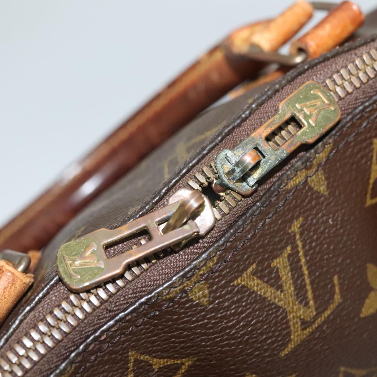 LOUIS VUITTON Monogram Alma Hand Bag M51130 LV Auth BA4426