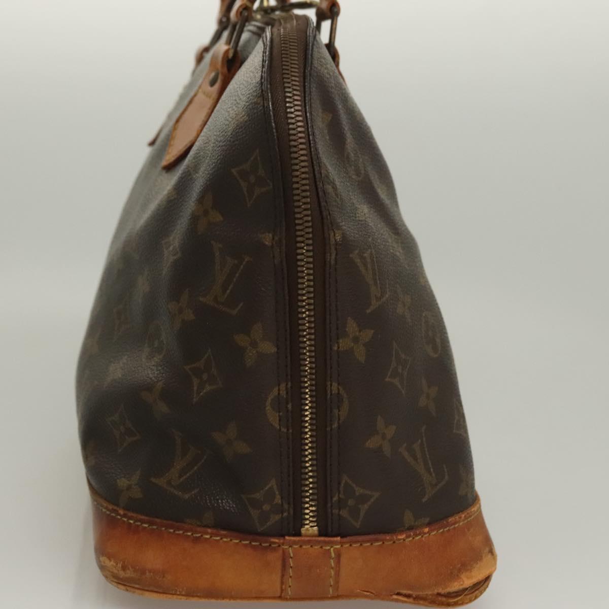 LOUIS VUITTON Monogram Alma Hand Bag M51130 LV Auth BA4426