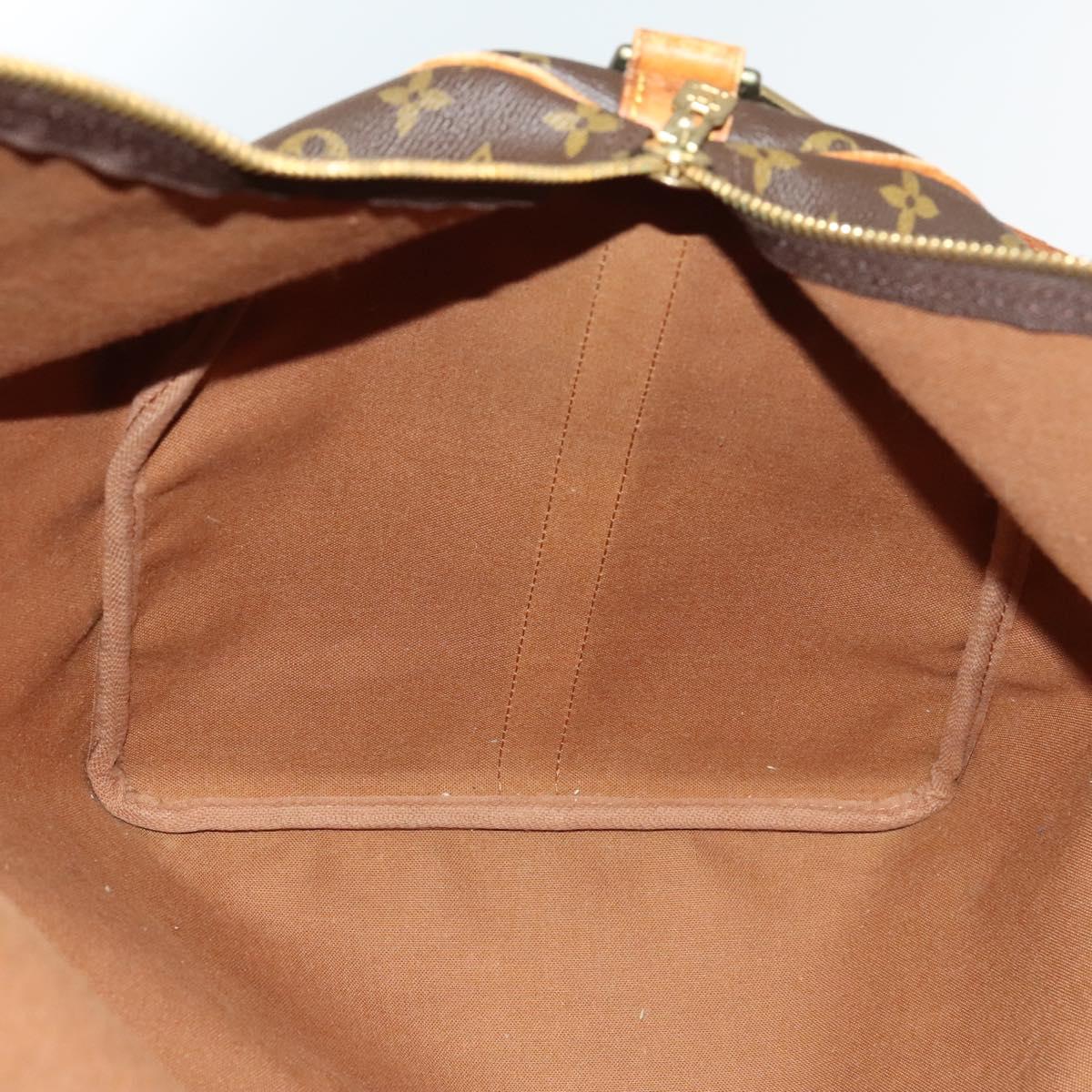 LOUIS VUITTON Monogram Keepall Bandouliere 60 Boston Bag M41412 LV Auth BA4435