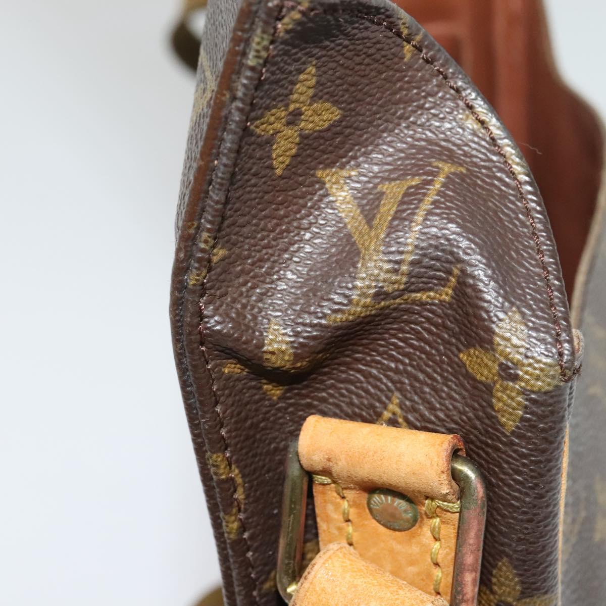 LOUIS VUITTON Monogram Cartesier MM Shoulder Bag M51253 LV Auth BA4467