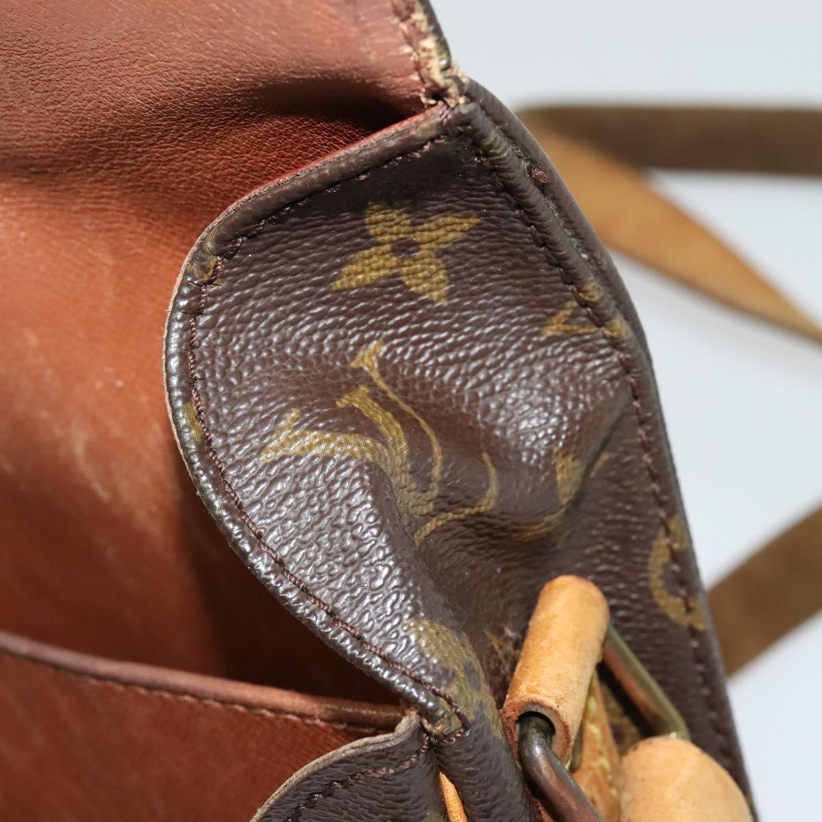 LOUIS VUITTON Monogram Cartesier MM Shoulder Bag M51253 LV Auth BA4467