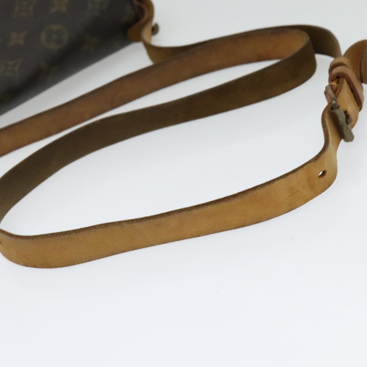 LOUIS VUITTON Monogram Cartesier MM Shoulder Bag M51253 LV Auth BA4467