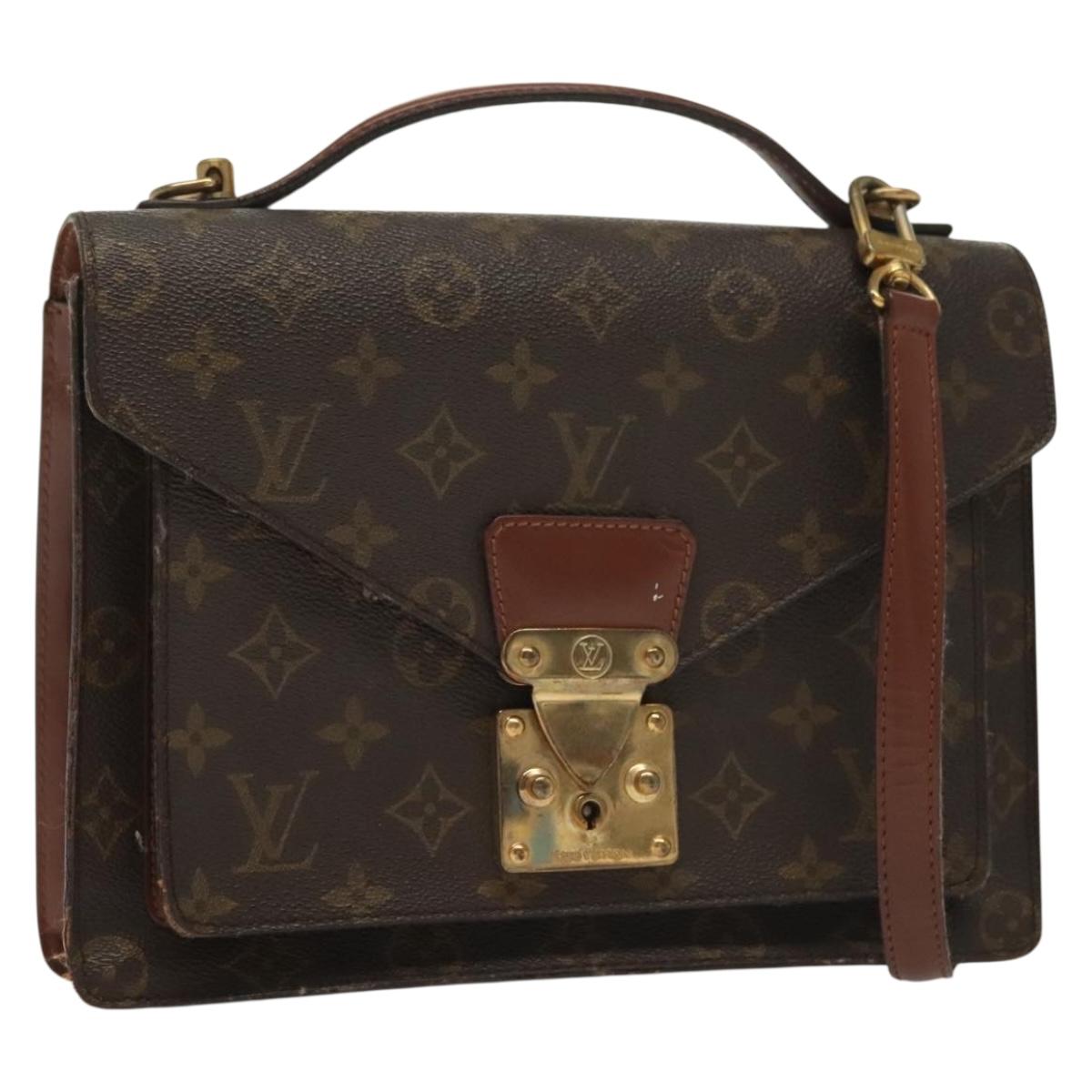 LOUIS VUITTON Monogram Monceau 26 Shoulder Bag M51187 LV Auth BA4477