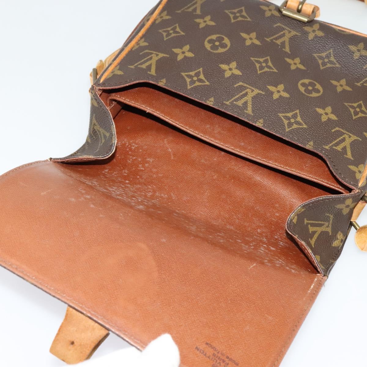 LOUIS VUITTON Monogram Cartesier MM Shoulder Bag M51253 LV Auth BA4488
